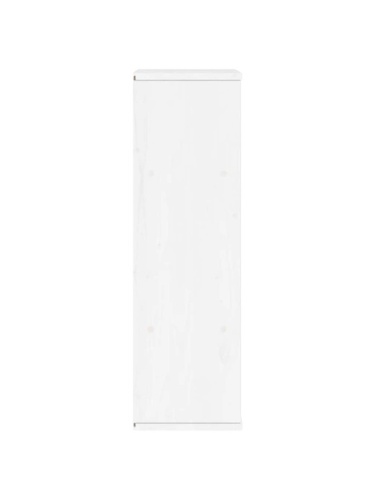 KÜLGKAPP "ODDA" VALGE 40X24X79 CM TÄISPUIDUST MÄND