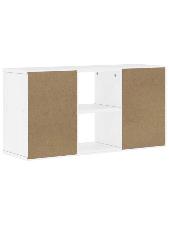 TELERIKAPP “ODDA” VALGE 79X24X40 CM TÄISPUIDUST MÄND