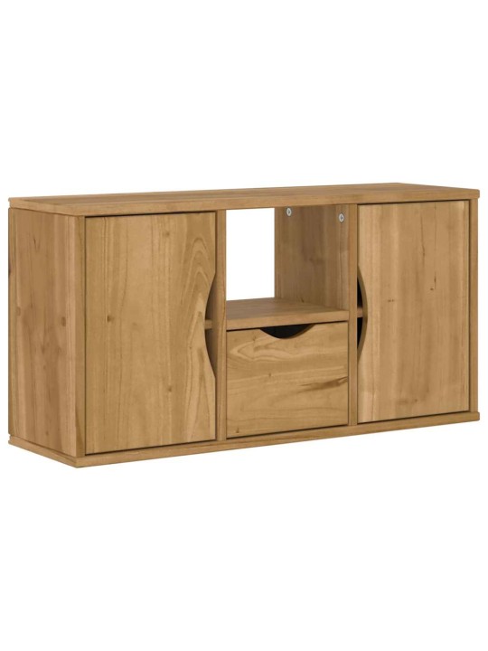 TELERIKAPP SAHTLIGA “ODDA” 79X24X40 CM TÄISPUIDUST MÄND