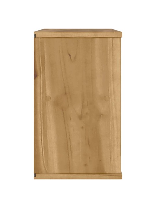TELERIKAPP SAHTLIGA “ODDA” 79X24X40 CM TÄISPUIDUST MÄND