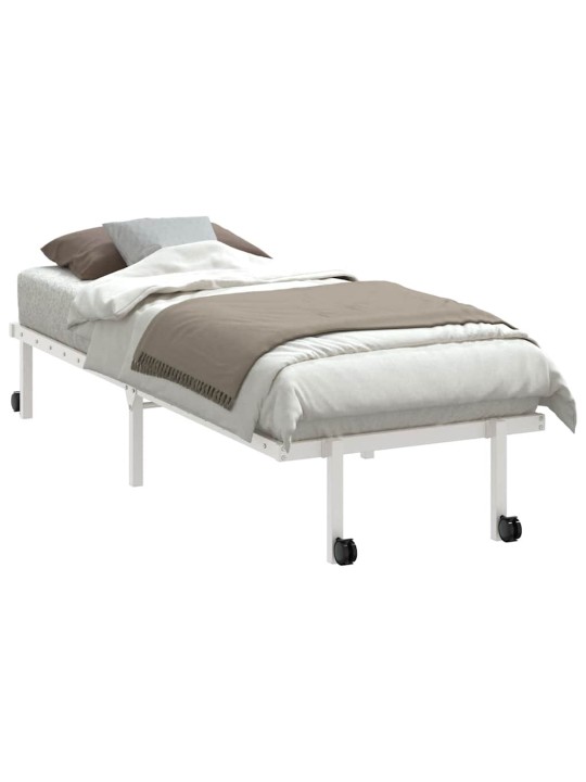 VOODIRAAM ILMA MADRATSITA KOKKUPANDAV VALGE 75X190 CM TERASEST