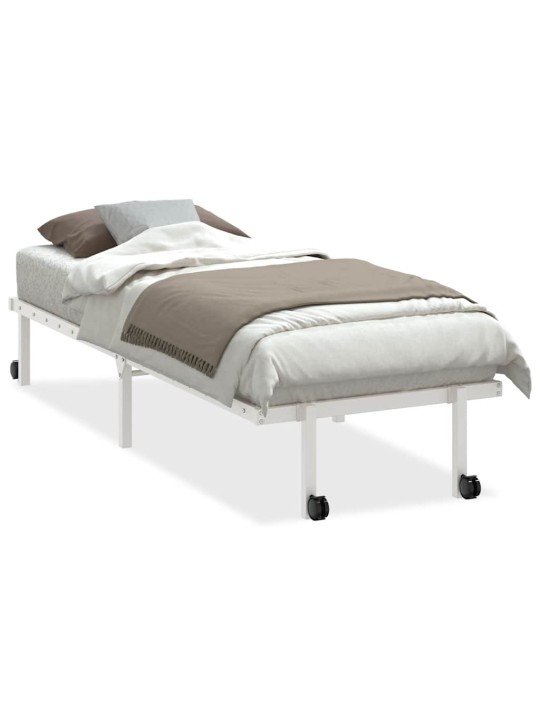 VOODIRAAM ILMA MADRATSITA KOKKUPANDAV VALGE 80X200 CM TERASEST