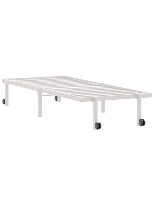 VOODIRAAM ILMA MADRATSITA KOKKUPANDAV VALGE 80X200 CM TERASEST