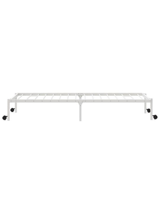 VOODIRAAM ILMA MADRATSITA KOKKUPANDAV VALGE 80X200 CM TERASEST
