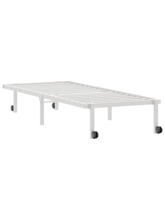 VOODIRAAM ILMA MADRATSITA KOKKUPANDAV VALGE 80X200 CM TERASEST