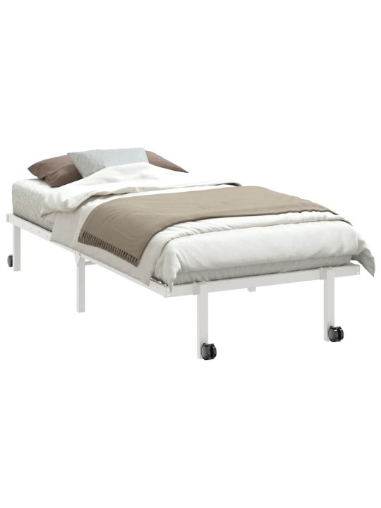 VOODIRAAM ILMA MADRATSITA KOKKUPANDAV VALGE 90X190 CM TERASEST
