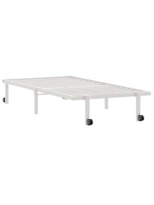 VOODIRAAM ILMA MADRATSITA KOKKUPANDAV VALGE 90X190 CM TERASEST