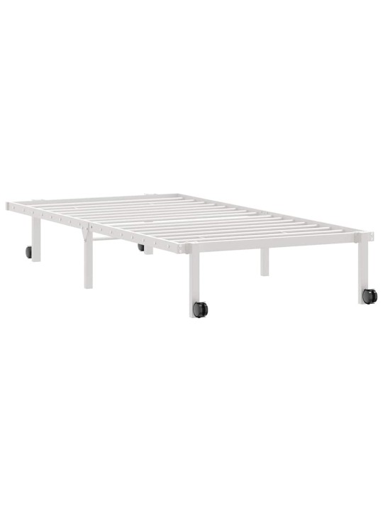VOODIRAAM ILMA MADRATSITA KOKKUPANDAV VALGE 90X190 CM TERASEST