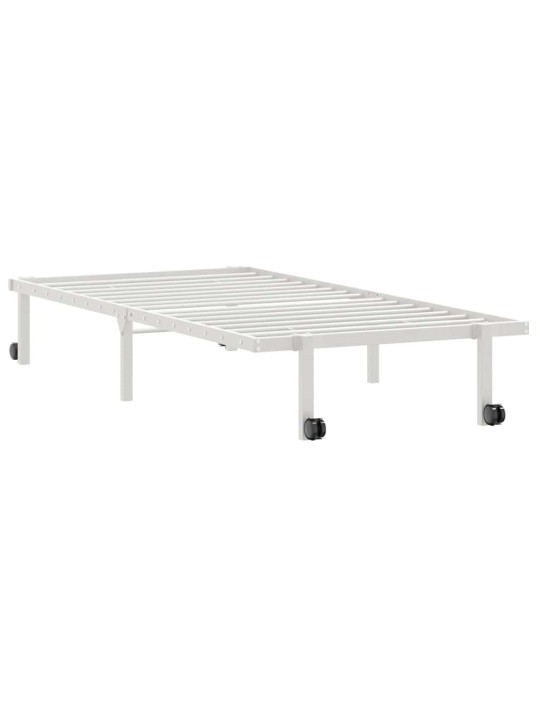 VOODIRAAM ILMA MADRATSITA KOKKUPANDAV VALGE 90X200 CM TERASEST