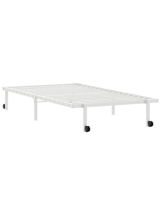 VOODIRAAM ILMA MADRATSITA KOKKUPANDAV VALGE 100X190 CM TERASEST