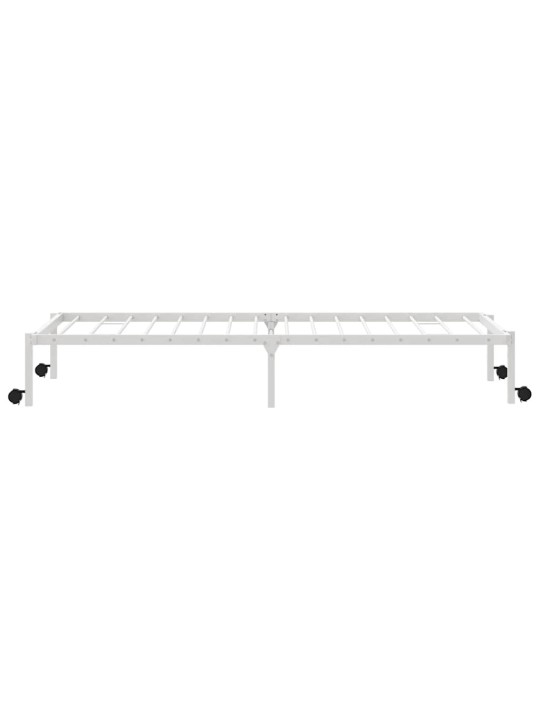 VOODIRAAM ILMA MADRATSITA KOKKUPANDAV VALGE 100X200 CM TERASEST