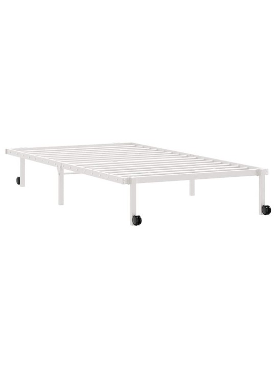 VOODIRAAM ILMA MADRATSITA KOKKUPANDAV VALGE 100X200 CM TERASEST