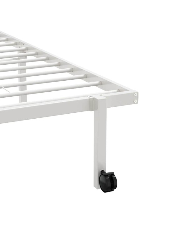 VOODIRAAM ILMA MADRATSITA KOKKUPANDAV VALGE 100X200 CM TERASEST