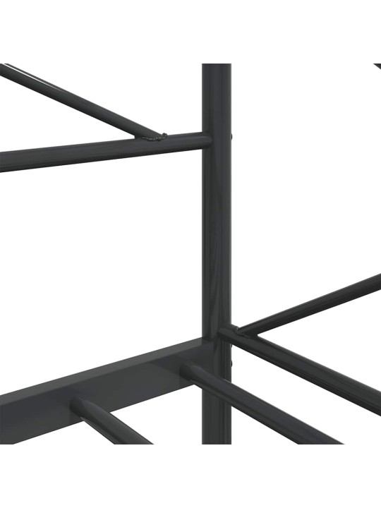 PÄEVAVOODI ILMA MADRATSITA MUST 80X200 CM TERAS