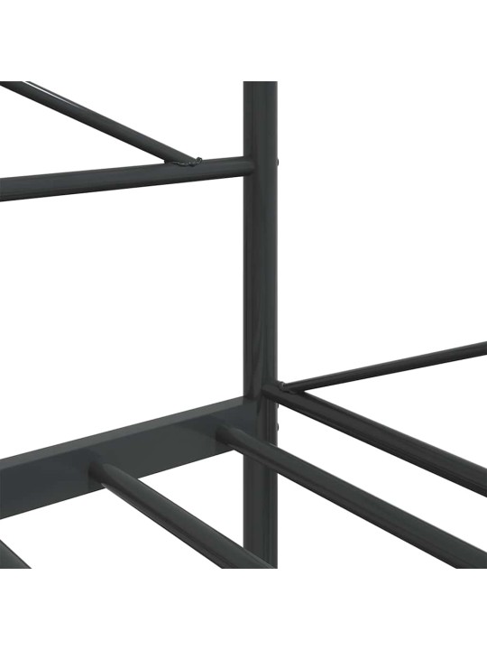 PÄEVAVOODI ILMA MADRATSITA MUST 100X200 CM TERAS