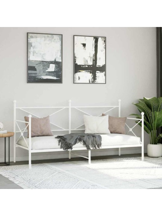 PÄEVAVOODI ILMA MADRATSITA VALGE 75X190 CM TERAS