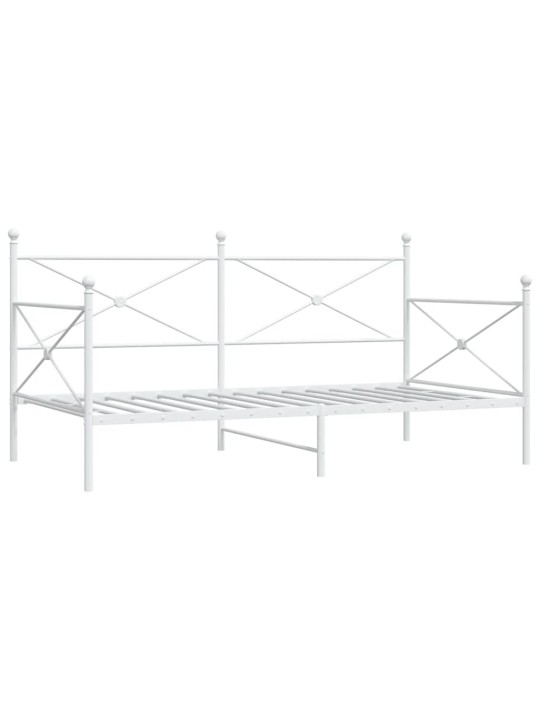 PÄEVAVOODI ILMA MADRATSITA VALGE 100X200 CM TERAS