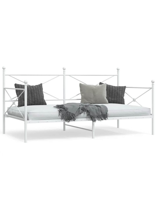 PÄEVAVOODI ILMA MADRATSITA VALGE 100X200 CM TERAS