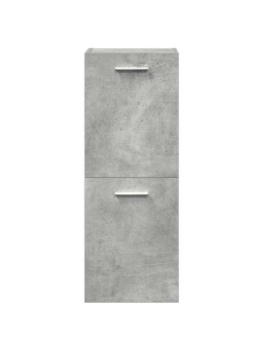 3-OSALINE VANNITOA MÖÖBLIKOMPLEKT, BETOONHALL, TEHISPUIT
