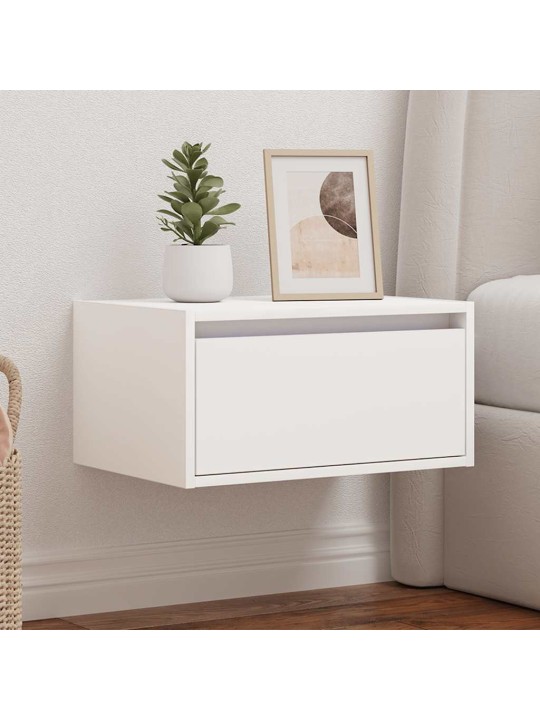 SEINALE KINNITATAV ÖÖKAPP LED-TULEDEGA, VALGE