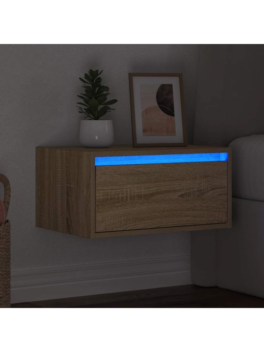 SEINALE KINNITATAV ÖÖKAPP LED-TULEDEGA, SONOMA TAMM