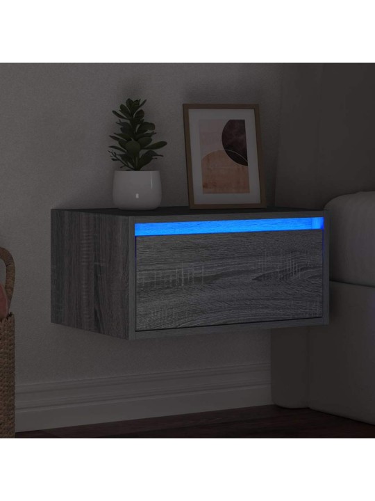 SEINALE KINNITATAV ÖÖKAPP LED-TULEDEGA, HALL SONOMA TAMM