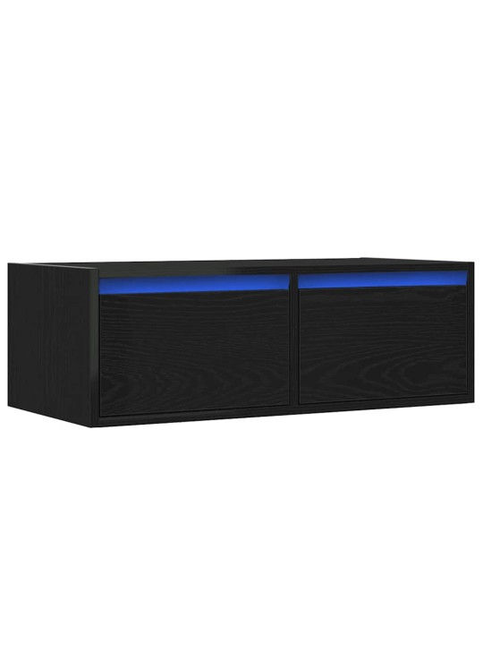 TELERIALUS LED-TULEDEGA, MUST TAMM, 75X35,5X25 CM