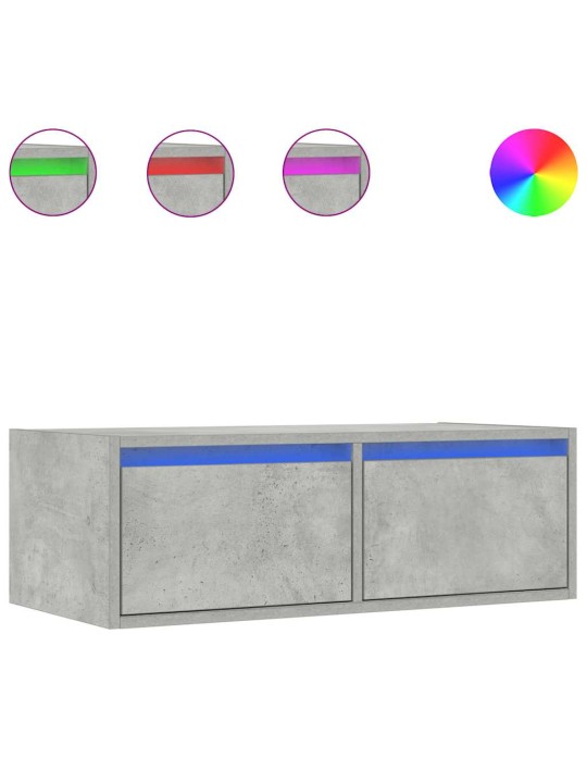 TELERIALUS LED-TULEDEGA, BETOONHALL, 75X35,5X25 CM