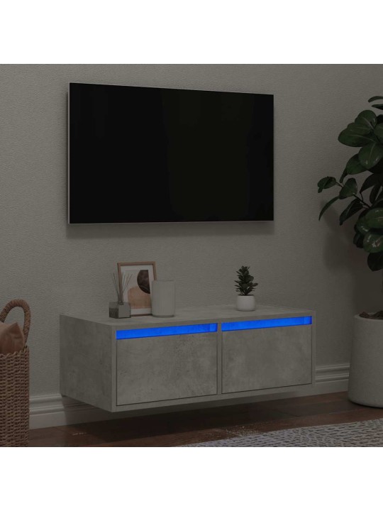 TELERIALUS LED-TULEDEGA, BETOONHALL, 75X35,5X25 CM