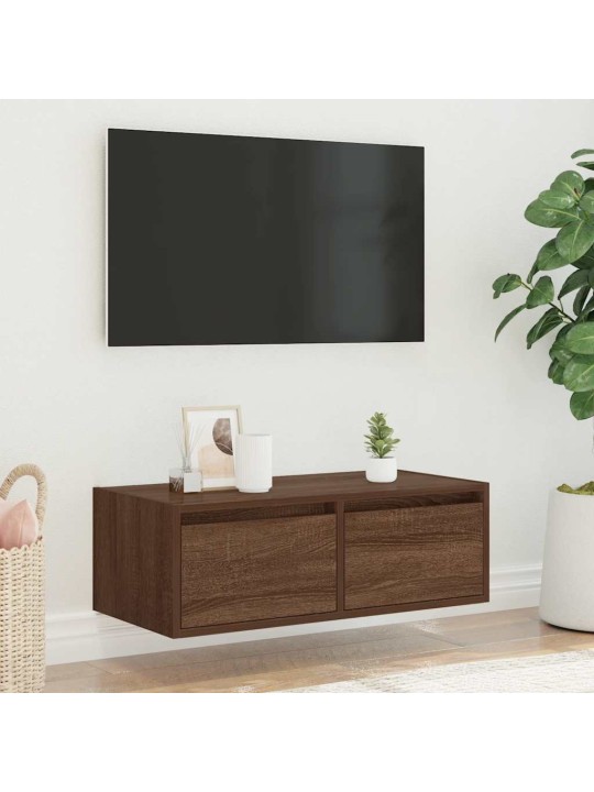 TELERIALUS LED-TULEDEGA, PRUUN TAMM, 75X35,5X25 CM