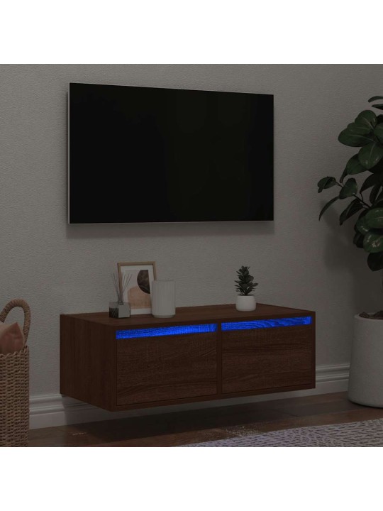 TELERIALUS LED-TULEDEGA, PRUUN TAMM, 75X35,5X25 CM