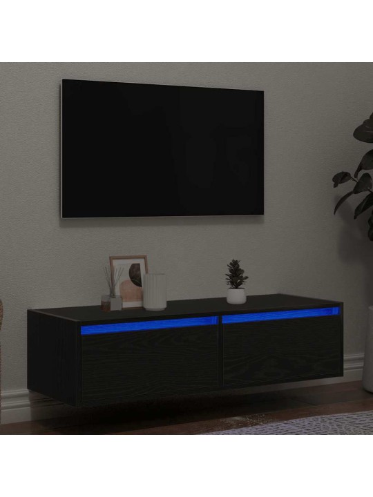 TELERIALUS LED-TULEDEGA, MUST TAMM, 100X35,5X25 CM