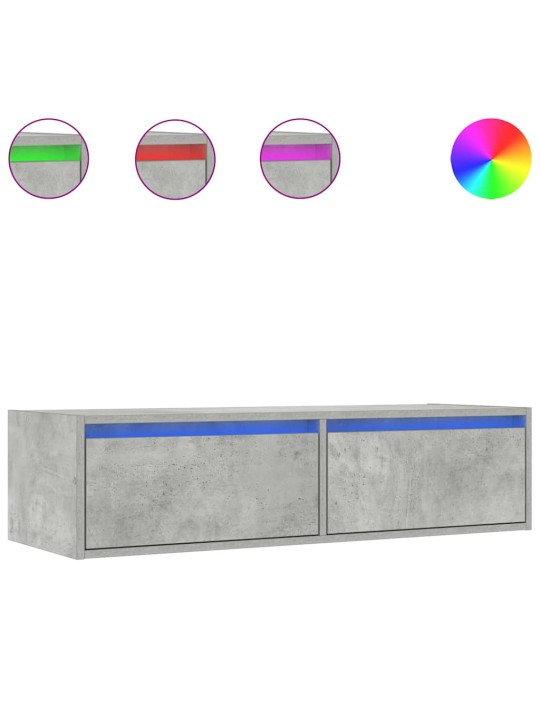 TELERIALUS LED-TULEDEGA, BETOONHALL, 100X35,5X25 CM