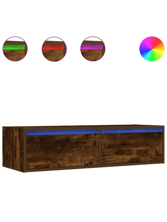 LED-TULEDEGA TELERIKAPP, SUITSUTATUD TAMM, 100X35,5X25 CM
