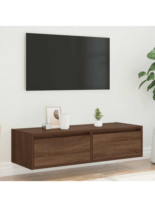 TELERIALUS LED-TULEDEGA, PRUUN TAMM, 100X35,5X25 CM