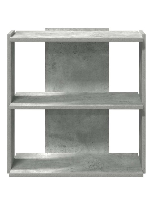 RAAMATURIIUL 3 KORRUST, BETOONHALL, 60X30X60 CM TEHISPUIT