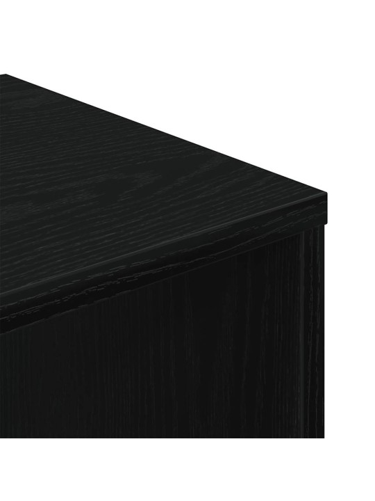 RAAMATURIIUL, MUST, 34X31X112 CM, TEHISPUIT