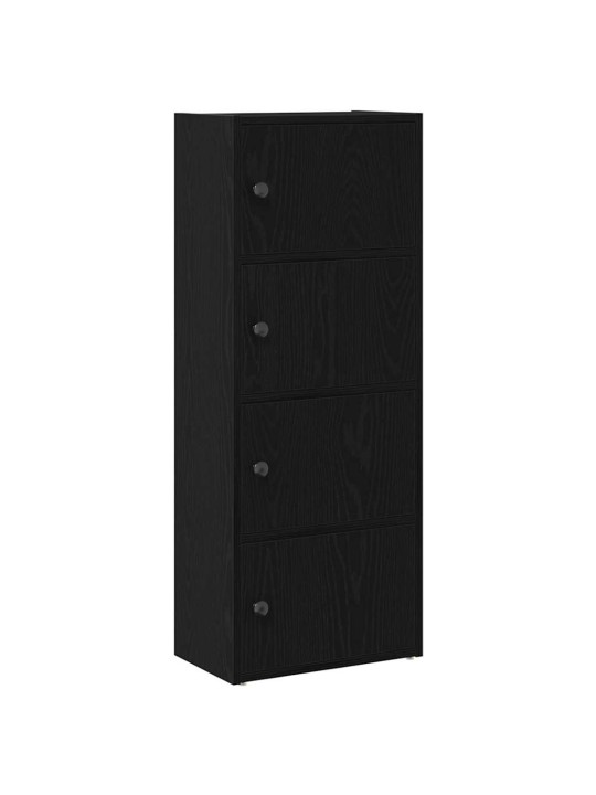 RAAMATUALUS, MUST TAMM, 40X24X102 CM, TEHISPUIT