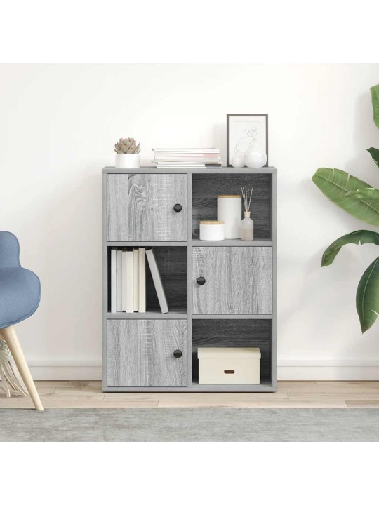 RAAMATUALUS, HALL SONOMA TAMM, 60X24X76,5 CM, TEHISPUIT