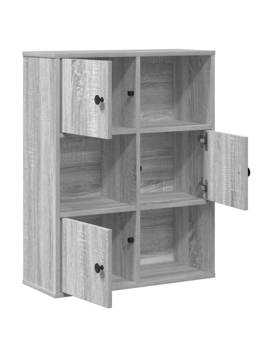 RAAMATUALUS, HALL SONOMA TAMM, 60X24X76,5 CM, TEHISPUIT
