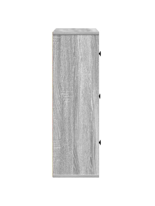RAAMATUALUS, HALL SONOMA TAMM, 60X24X76,5 CM, TEHISPUIT