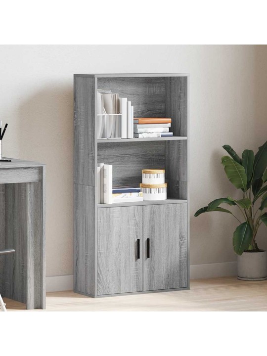 RAAMATUALUS, HALL SONOMA TAMM, 60X24X120 CM, TEHISPUIT