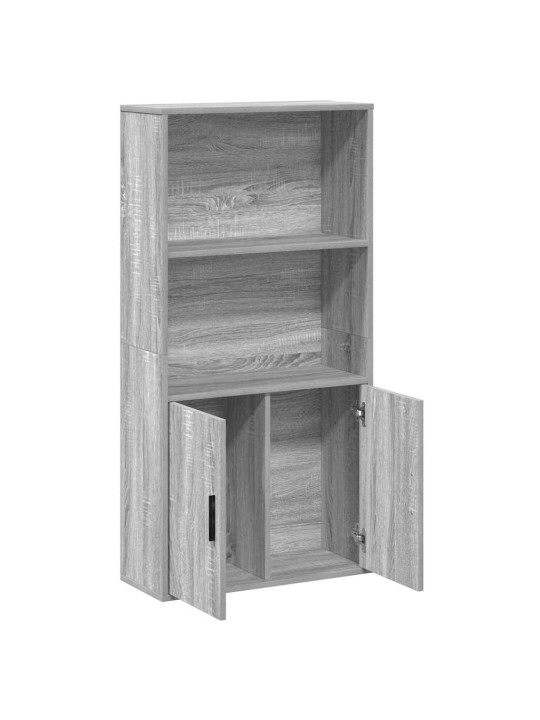 RAAMATUALUS, HALL SONOMA TAMM, 60X24X120 CM, TEHISPUIT