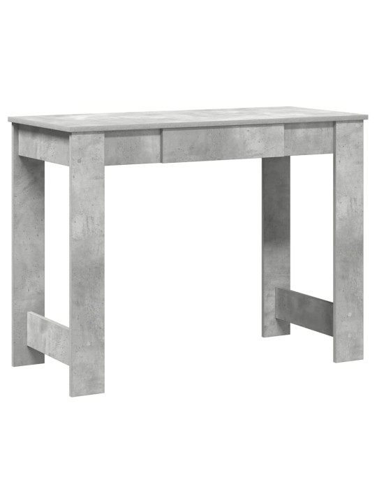 KIRJUTUSLAUD, BETOONHALL, 100X45X75 CM, TEHISPUIT