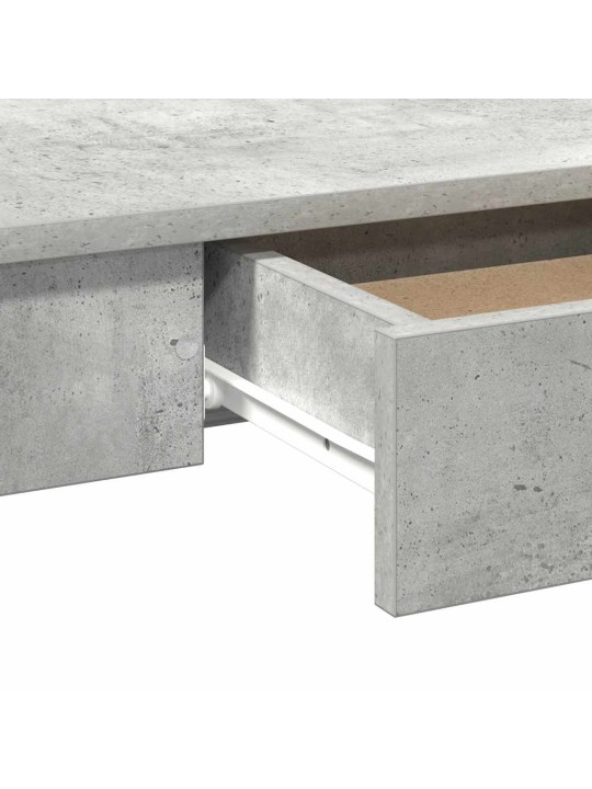 KIRJUTUSLAUD, BETOONHALL, 100X45X75 CM, TEHISPUIT