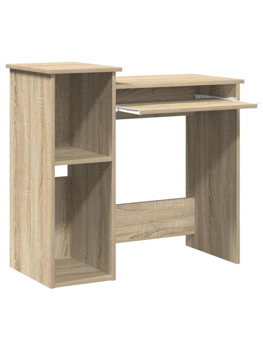 RIIULITEGA KIRJUTUSLAUD, SONOMA TAMM, 84X40X78 CM, TEHISPUIT