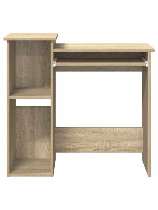 RIIULITEGA KIRJUTUSLAUD, SONOMA TAMM, 84X40X78 CM, TEHISPUIT