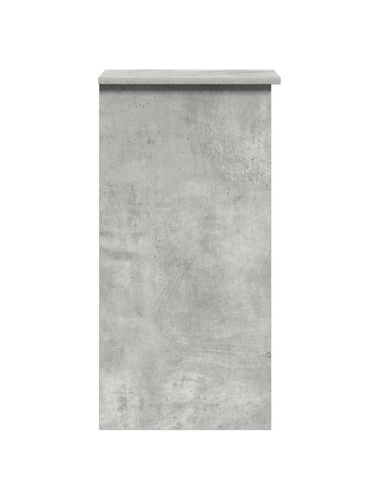 RIIULITEGA KIRJUTUSLAUD, BETOONHALL, 84X40X78 CM, TEHISPUIT