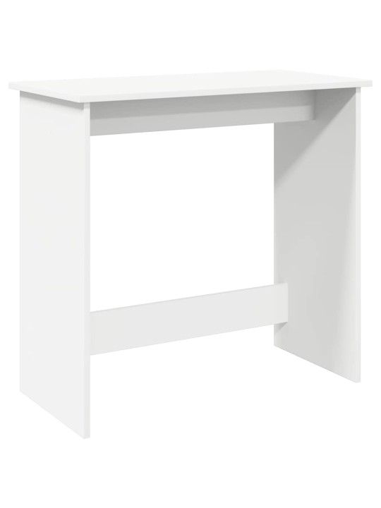 KIRJUTUSLAUD, VALGE, 80 X 40 X 75 CM, PUITLAASTPLAAT