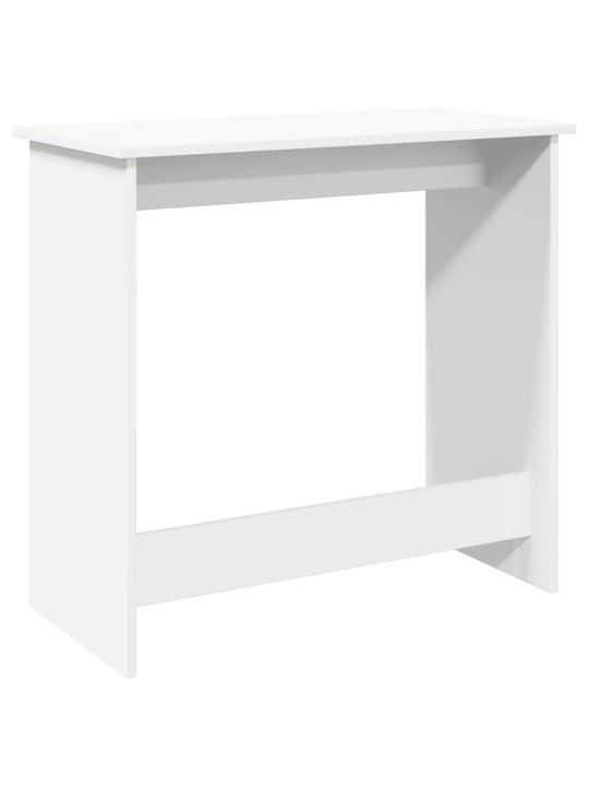 KIRJUTUSLAUD, VALGE, 80 X 40 X 75 CM, PUITLAASTPLAAT